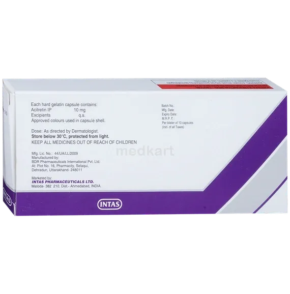 actoid 10mg capsule 10's